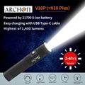 ARCHON V10P Diving Flashlight / Dive