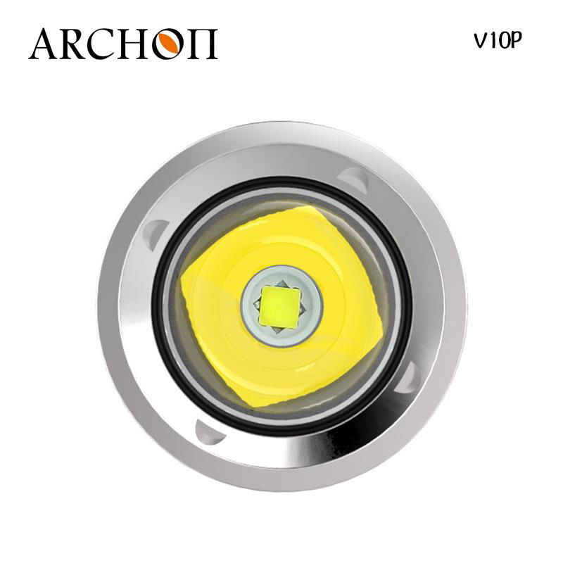 ARCHON奧瞳V10P專業潛水手電筒 21700鋰電池 USB快速充電 100米潛水設備 2