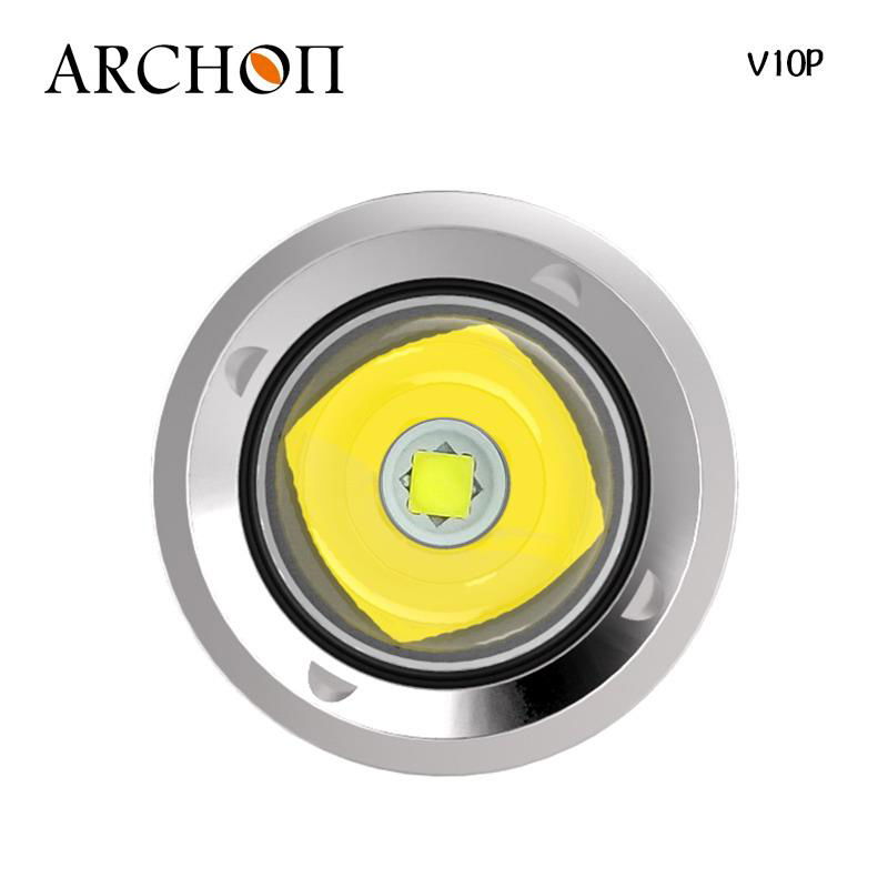 ARCHON V10P Diving Flashlight / Dive Torch/ Underwater Diving Lamp 1400lm 2