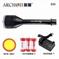 Best Selling Archon Brand 3000Lumens Underwater LED Diving Torches W39/D33/W51 2