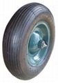 Rubber wheel/pneumatic tyre/wheelbarrow tire/air tyre and tube (16 X 4.00-8)