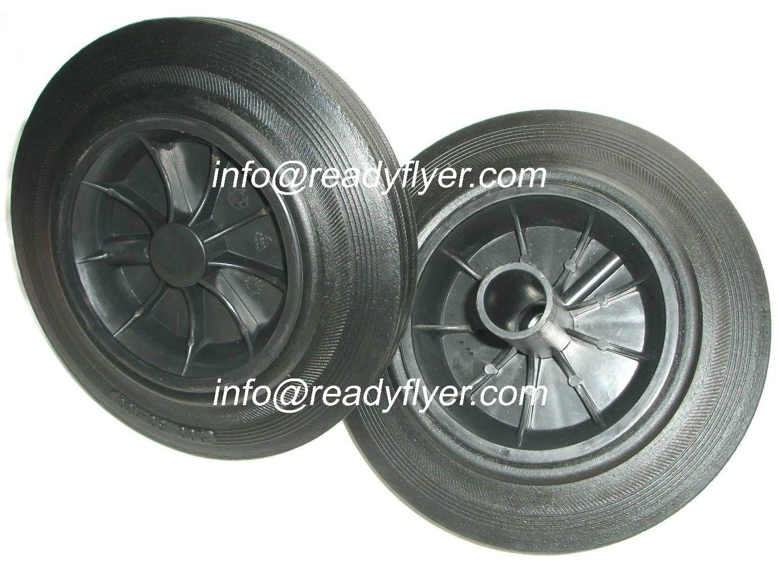 200mm wheelie bin wheel