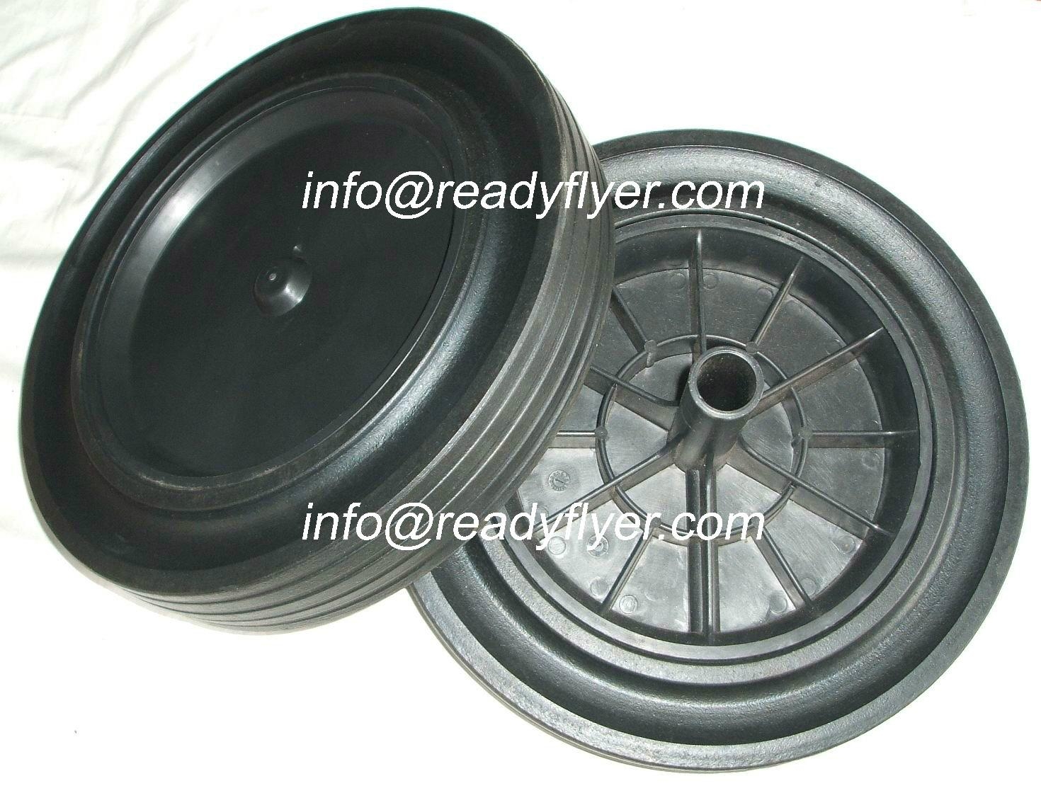 300mm waste bin wheel
