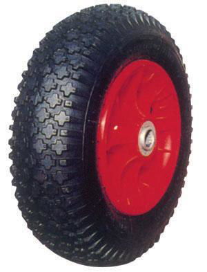 wheelbarrow tyre,Pneumatic Wheel: PR1607 (16 X 4.00-8)