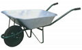 Galvanized Wheel Barrow, Wheebarrow,Barrows (WB6203)