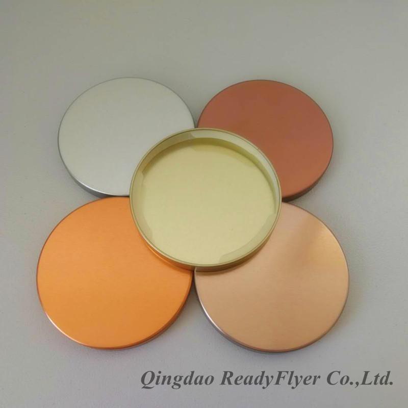 Dia 79mm lids made by tinplate for essential oil candle