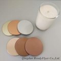 Dia 79mm lids made by tinplate for essential oil candle