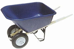 Dual Wheels Wheelbarrow /Heavy duty Wheel barrow(WH9600)