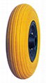 Flat Free Wheel/PU filled tyre/Rubber foam wheel/foam tyre: FP2050 (200X50)