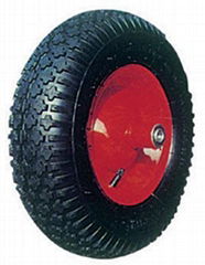 Pneumatic Wheel: PR1605 (16 X 4.00-8)