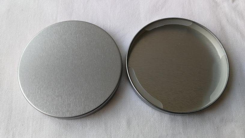 Silver Metal Plastisol Lined Caps for jar candle