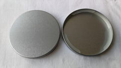 Silver Metal Plastisol Lined Caps for jar candle