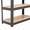 5 Tier Garage Shelves Shelving Unit Racking Boltless Heavy Duty Storage Shelf