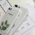 Leaf Rose Flower Pattern Print Soft Phone Cases  iPhone 6 6s 7 8 plus x  