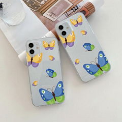 Fashion Cute Cartoon Butterfly Pattern For iphone 14 13 12 11