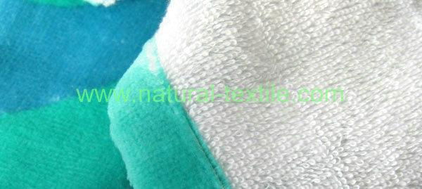 Custom 100% Cotton Printed Velour Beach Towel 5