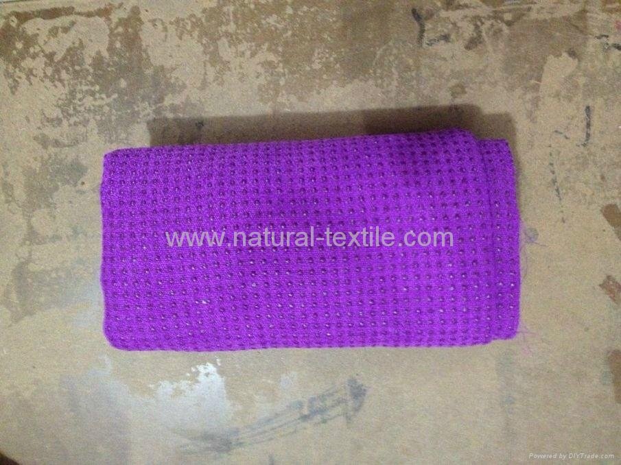 Microfiber Yoga towel with Silicon dots 4