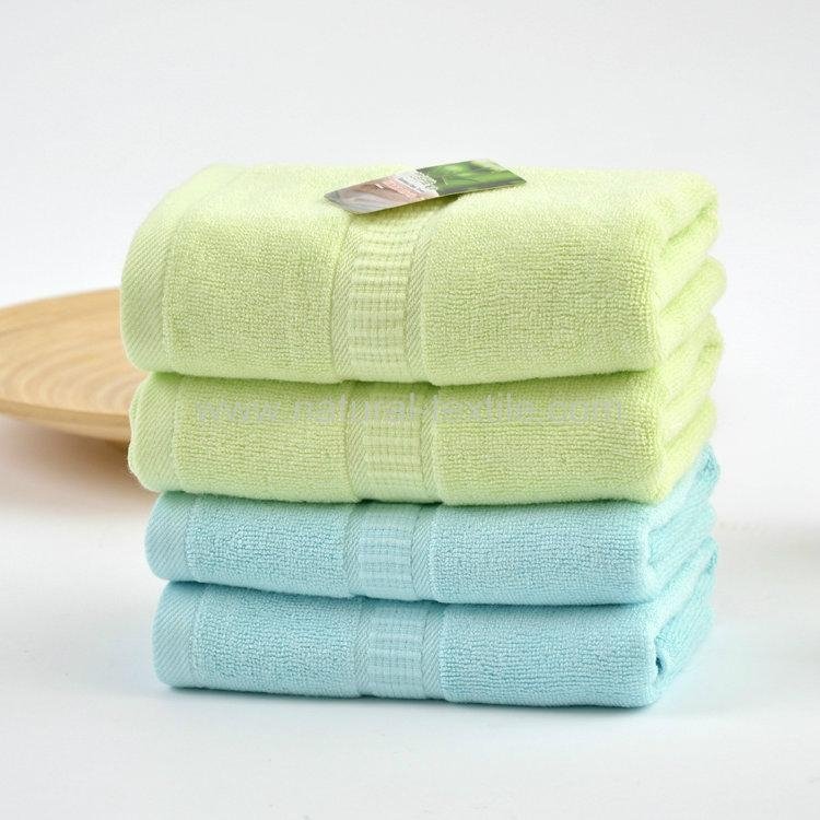Cheap Bamboo fiber hand towels 3