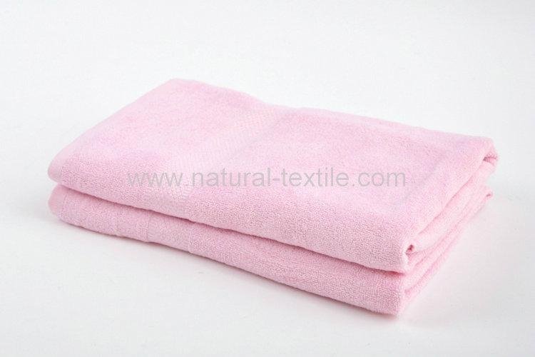 solid color bamboo fiber bath towel 3