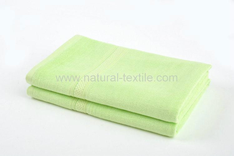 solid color bamboo fiber bath towel 4