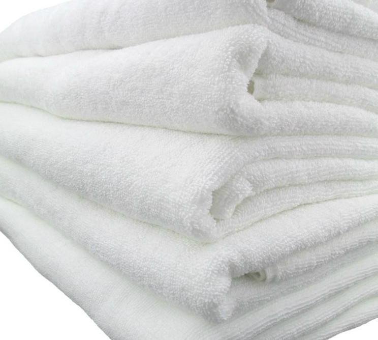 high quality white hotel bath towel set