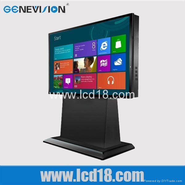 Factory All-in-one-pc LCD player 82 inch digital kiosk 2