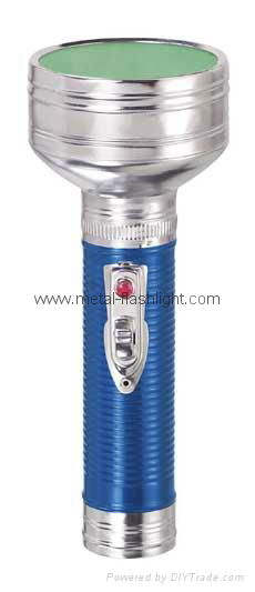 LED Metal/Steel Colour Flashlight/Torch FT2DE29C/FT2DE29E