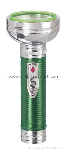 LED Metal/Steel Colour Flashlight/Torch FT2DE27C/FT2DE27E