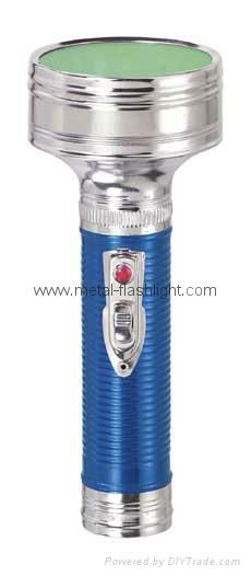 LED Metal/Steel Colour Flashlight/Torch FT2DE23C/FT2DE23E