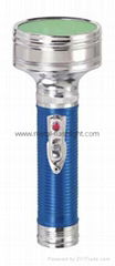 LED Metal/Steel Colour Flashlight/Torch FT2DE23C/FT2DE23E