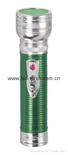 LED Metal/Steel Colour Flashlight/Torch FT2DE9C/FT2DE9E 2