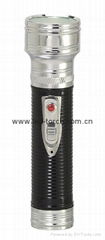 LED Metal/Steel Black Flashlight/Torch FT2DE3B