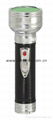 LED Metal/Steel Black Flashlight/Torch FT2DE10B 1