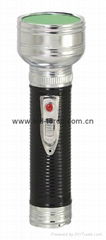 LED Metal/Steel Black Flashlight/Torch FT2DE10B