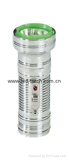 LED Metal/Steel Flashlight/Torch FT1DE1