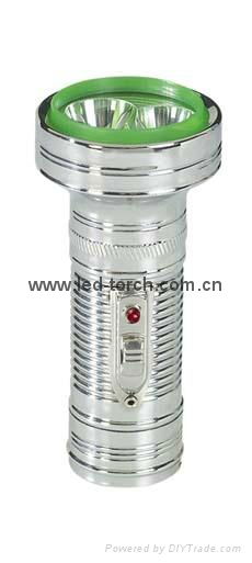 LED Metal/Steel Flashlight/Torch FT1DE2