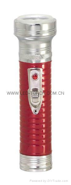 LED Metal/Steel Colour Flashlight/Torch FT2DE1C/FT2DE1E 4