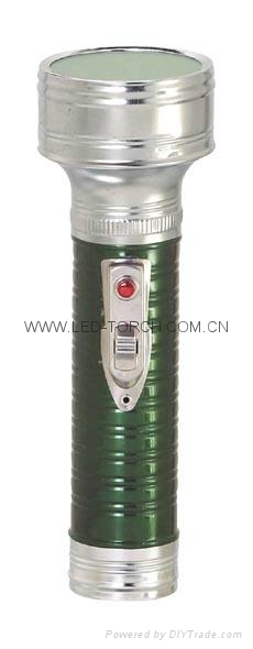 LED Metal/Steel Colour Flashlight/Torch FT2DE4C/FT2DE4E 3