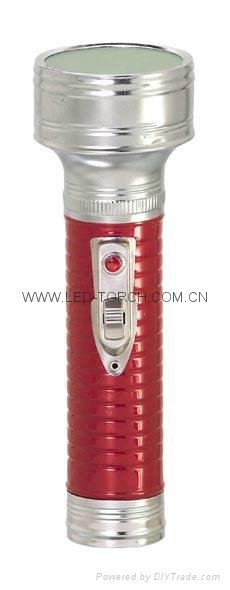 LED Metal/Steel Colour Flashlight/Torch FT2DE4C/FT2DE4E 4