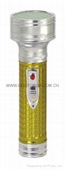 LED Metal/Steel Colour Flashlight/Torch FT2DE4C/FT2DE4E