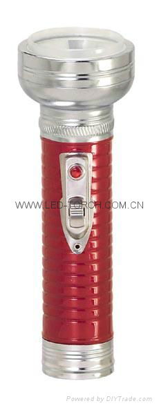 LED Metal/Steel Colour Flashlight/Torch FT2DE8C/FT2DE8E