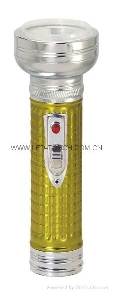 LED Metal/Steel Colour Flashlight/Torch FT2DE8C/FT2DE8E 4