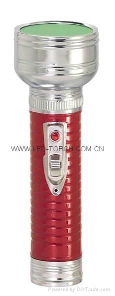 LED Metal/Steel Colour Flashlight/Torch FT2DE10C/FT2DE10E