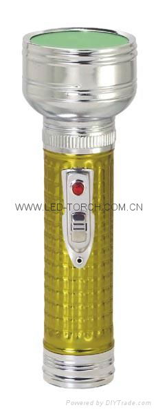 LED Metal/Steel Colour Flashlight/Torch FT2DE10C/FT2DE10E 4