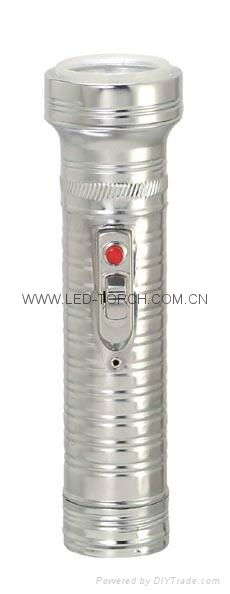 LED Metal/Steel Flashlight/Torch FT2DE1  2
