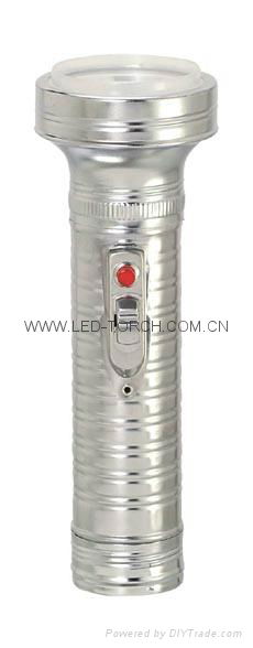 LED Metal/Steel Flashlight/Torch FT2DE2  2