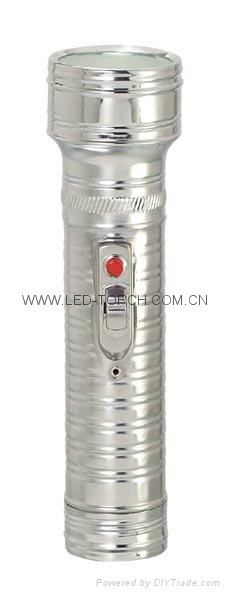 LED Metal/Steel Flashlight/Torch FT2DE3  2