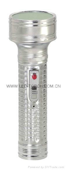 LED Metal/Steel Flashlight/Torch FT2DE4  4