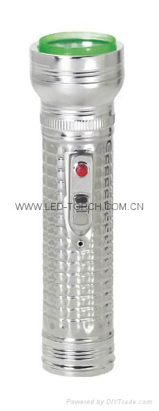 LED Metal/Steel Flashlight/Torch FT2DE7 4
