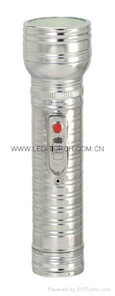 LED Metal/Steel Flashlight/Torch FT2DE9  2